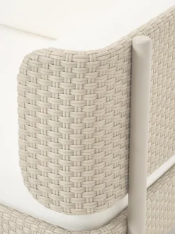 Modulo angolare da giardino con copertura protettiva Hani
