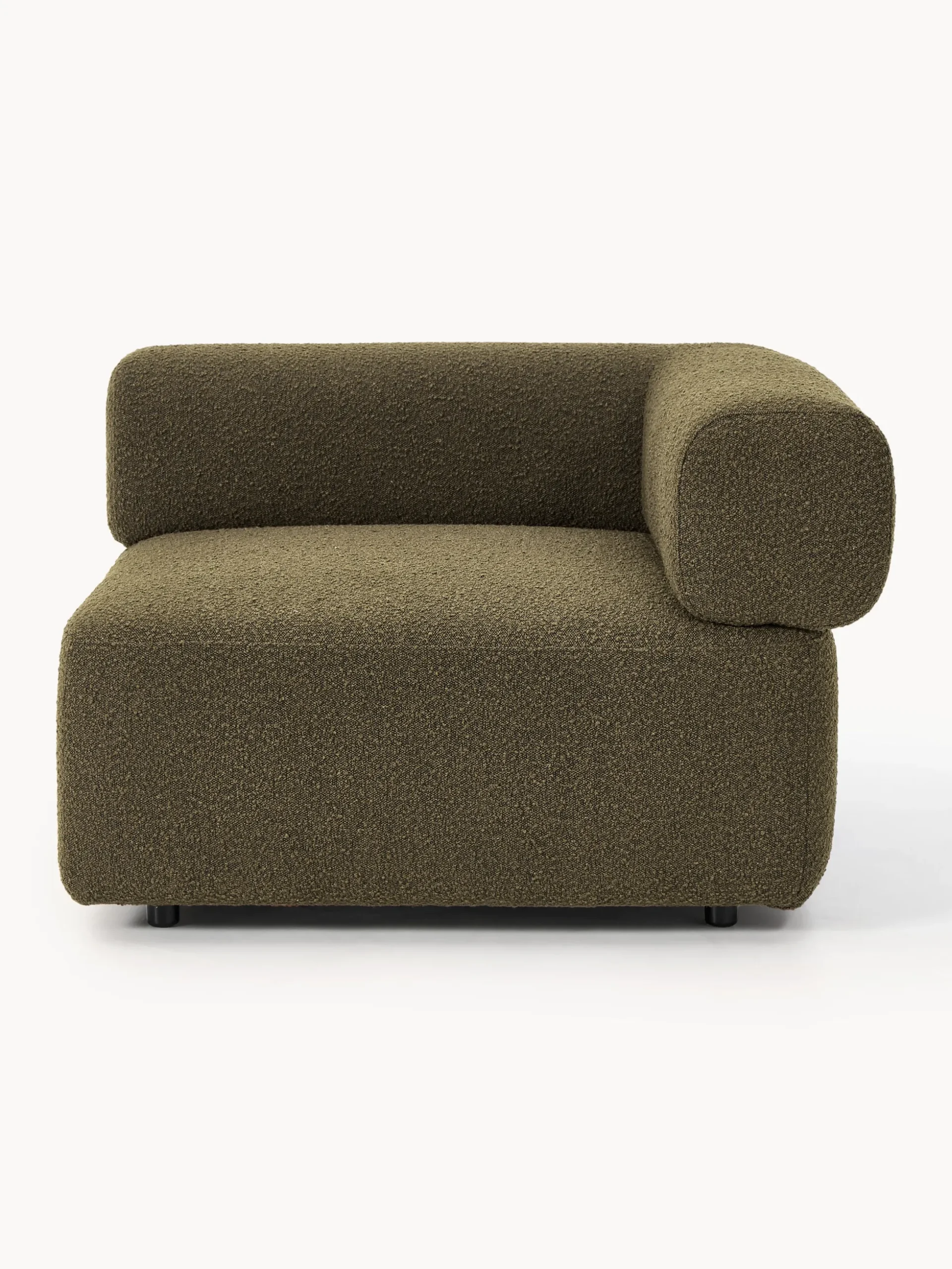 Modulo angolare in bouclé Anton