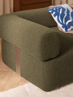 Modulo angolare in bouclé Anton