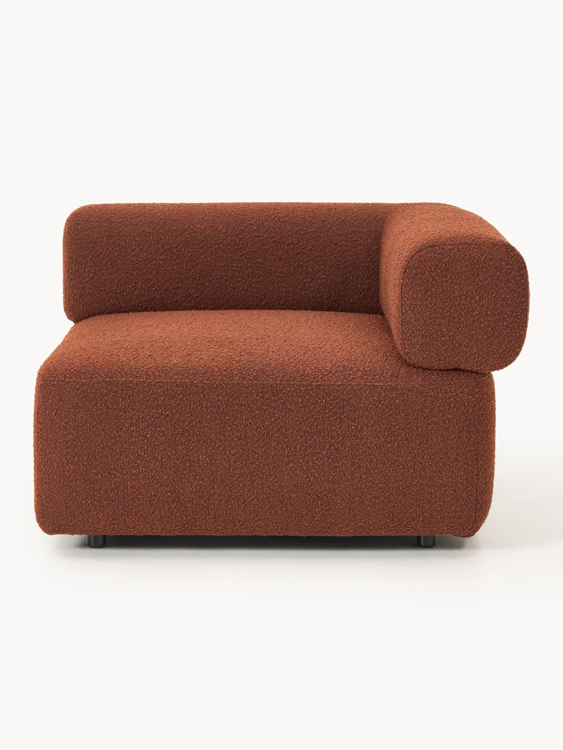 Modulo angolare in bouclé Anton