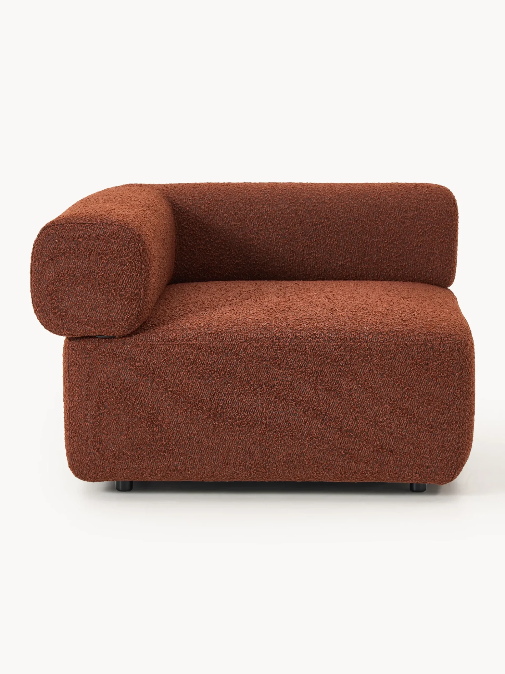 Modulo angolare in bouclé Anton