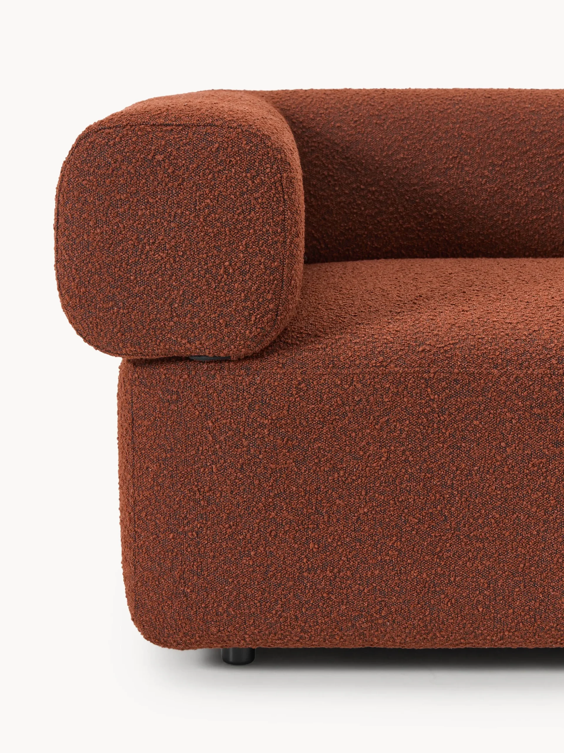 Modulo angolare in bouclé Anton