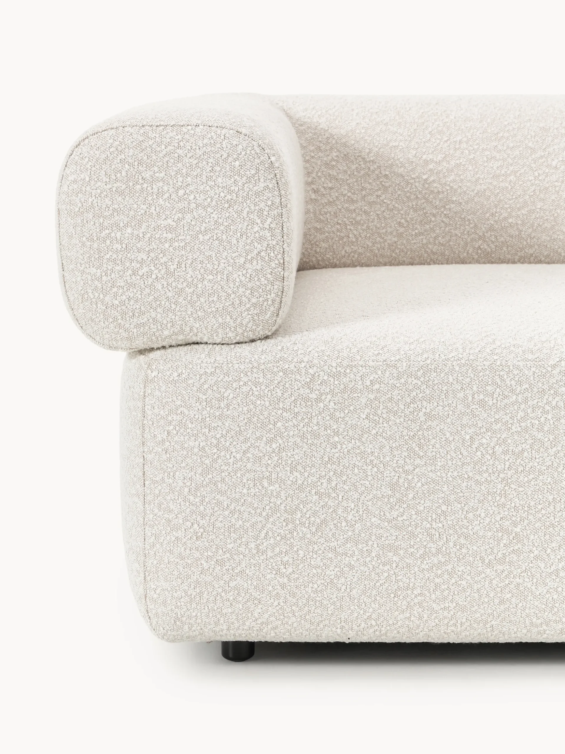 Modulo angolare in bouclé Anton