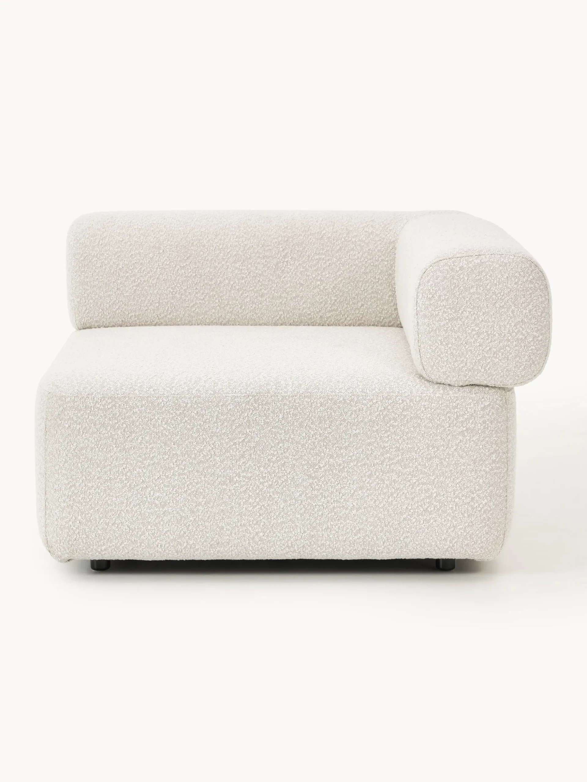 Modulo angolare in bouclé Anton