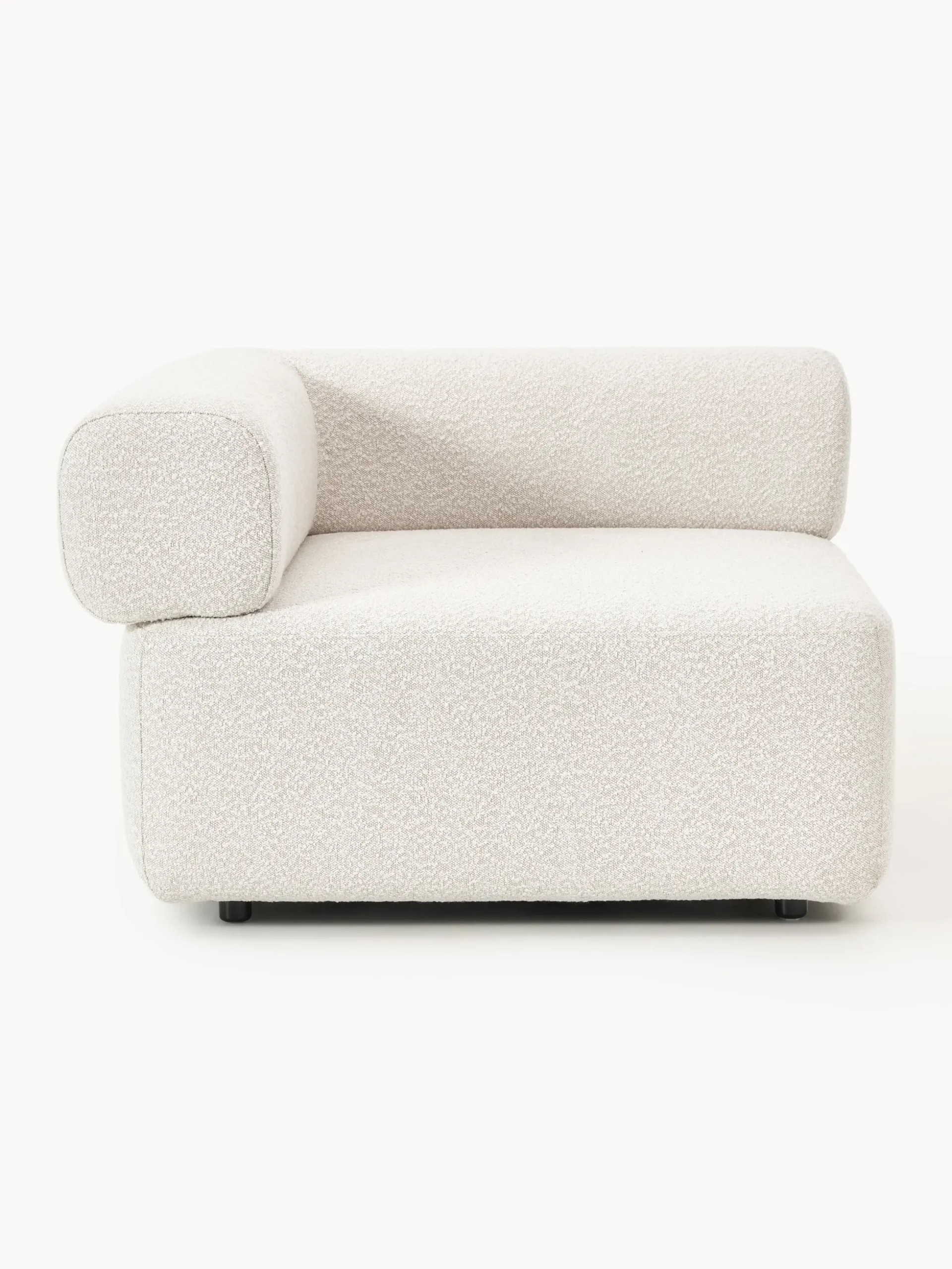 Modulo angolare in bouclé Anton