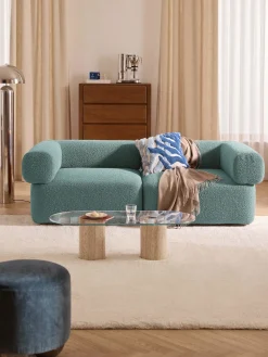 Modulo angolare in bouclé Anton