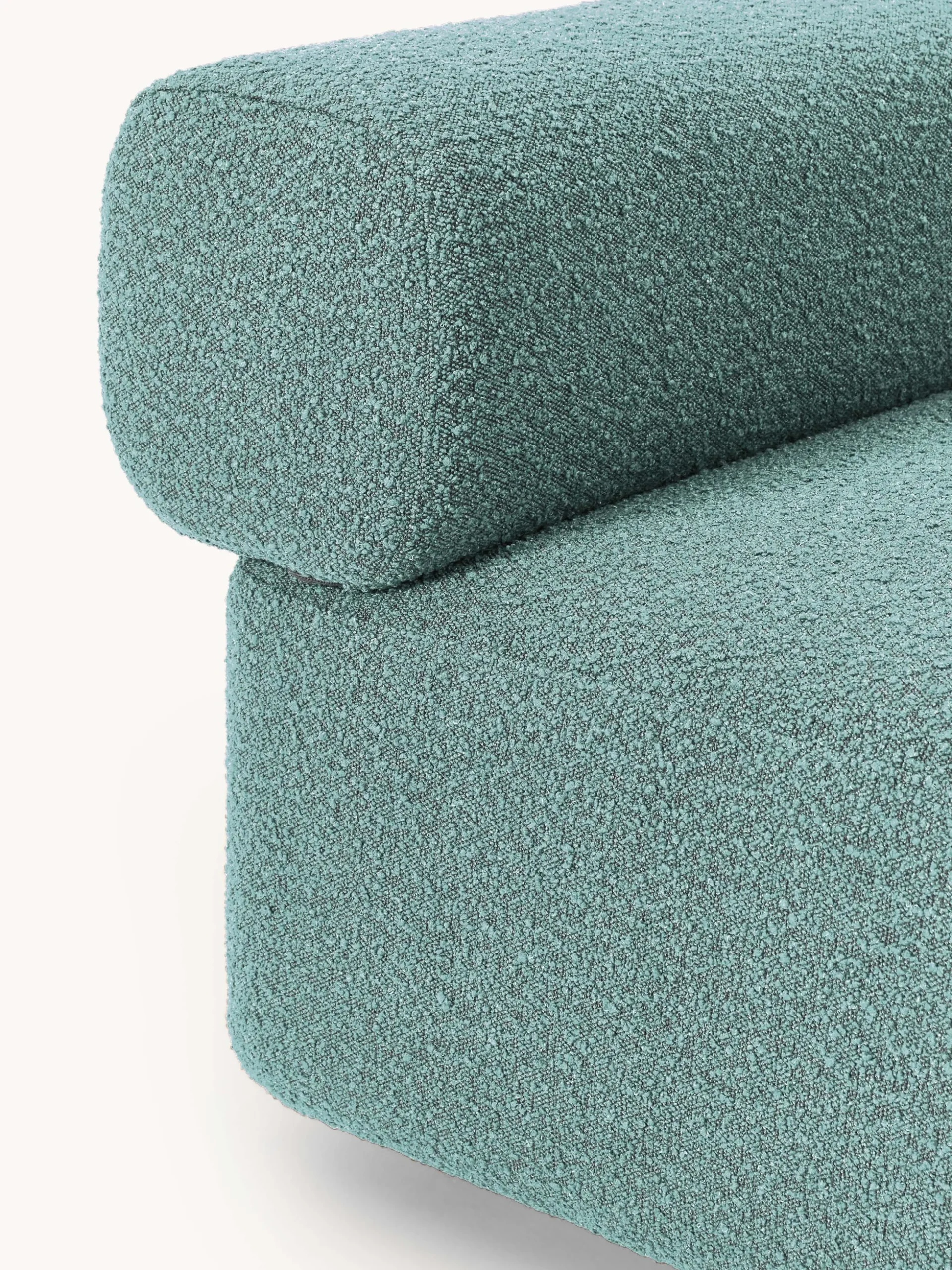 Modulo angolare in bouclé Anton