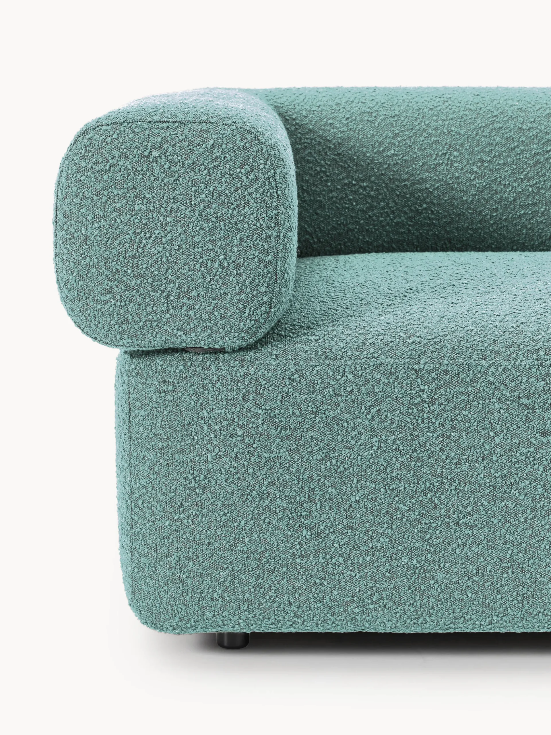 Modulo angolare in bouclé Anton