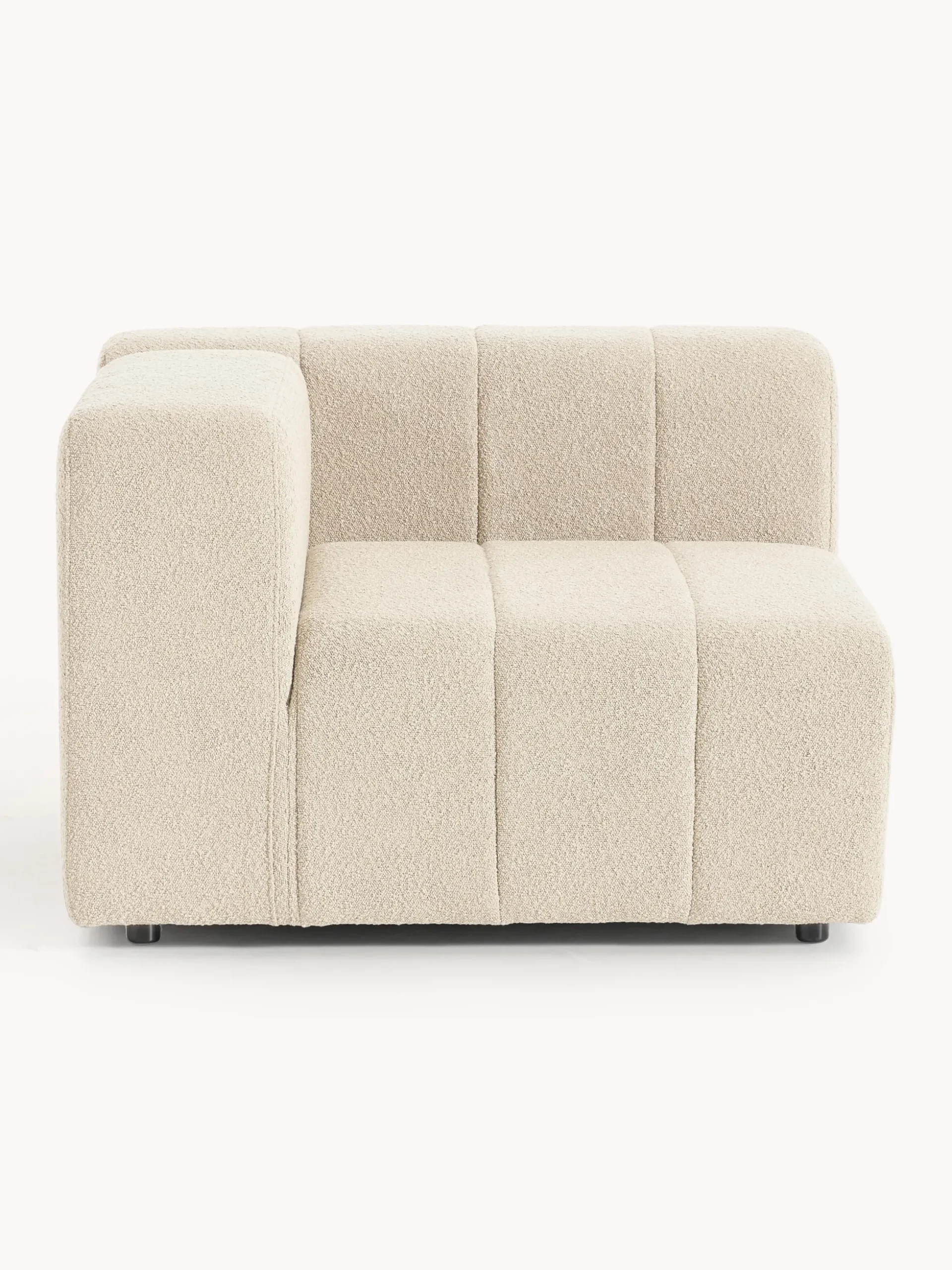 Modulo angolare in bouclé Lena