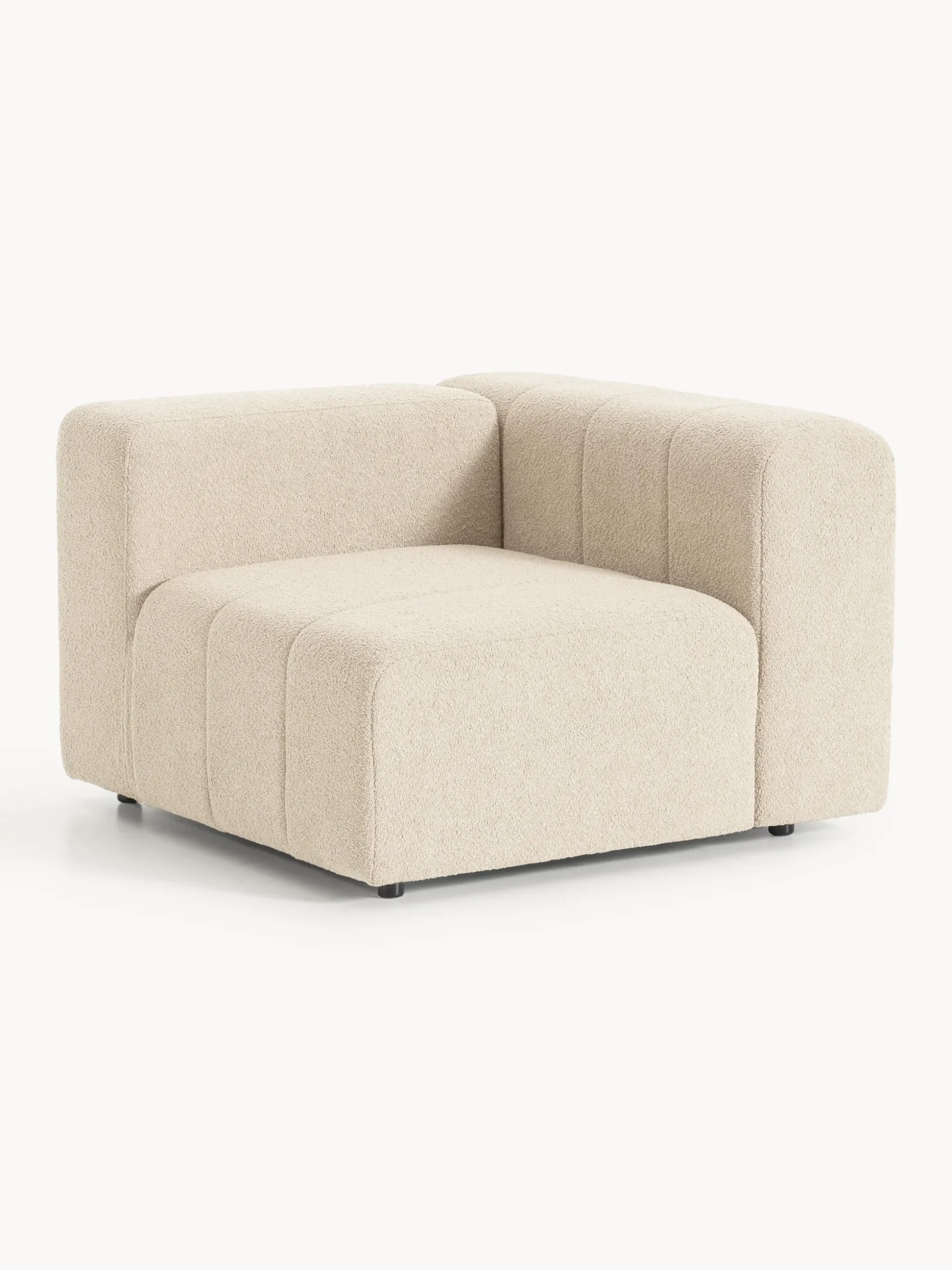 Modulo angolare in bouclé Lena