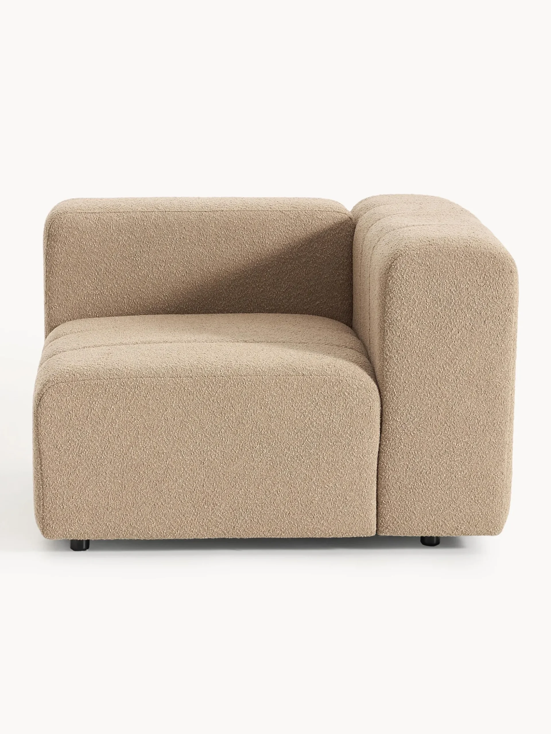 Modulo angolare in bouclé Lena