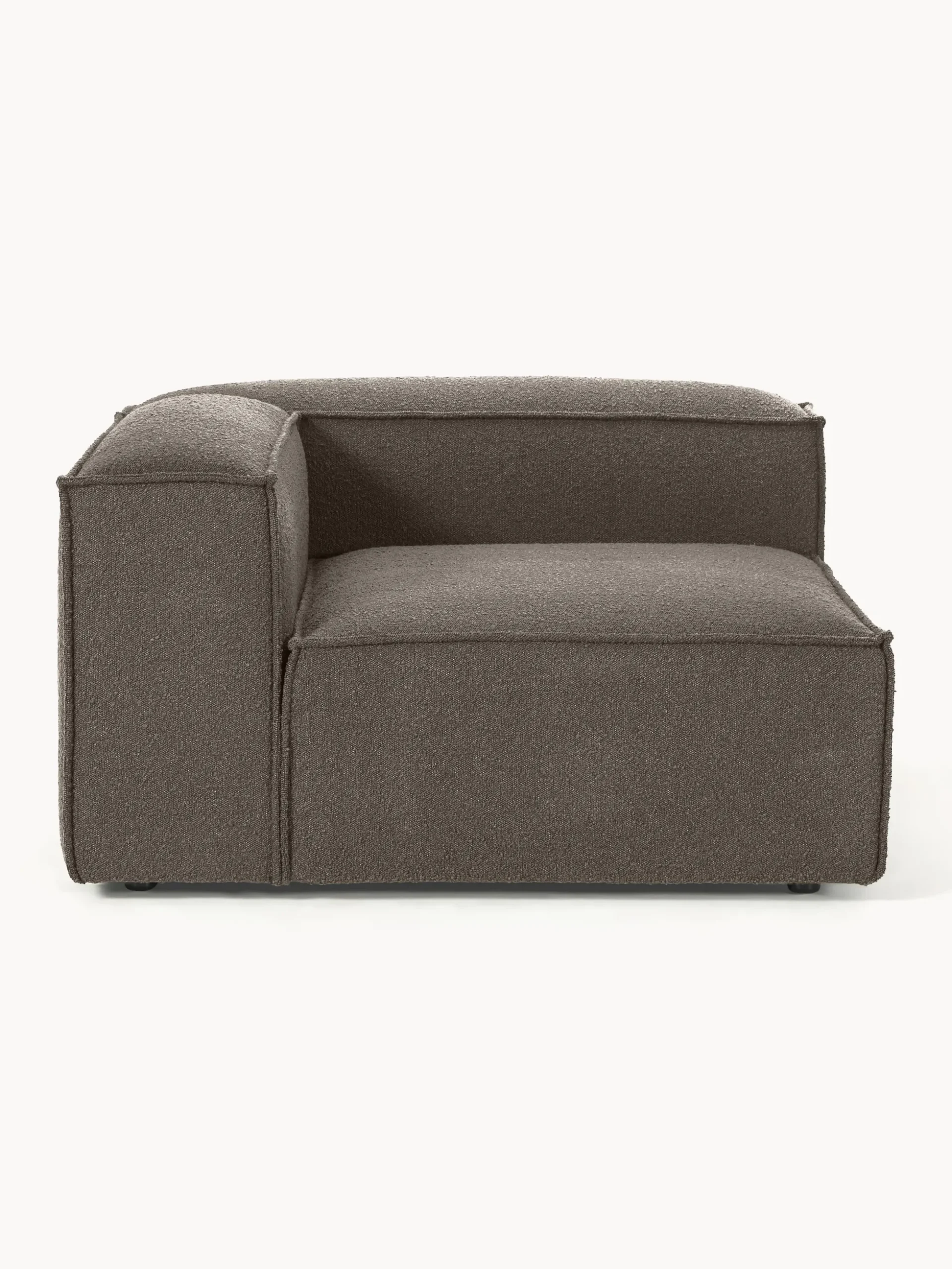 Modulo angolare in bouclé Lennon