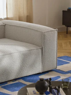 Modulo angolare in bouclé Lennon