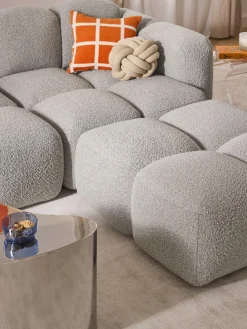 Modulo angolare in bouclé Tayla