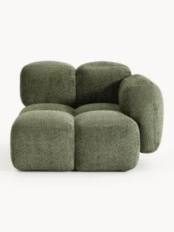 Modulo angolare in teddy-bouclé Tayla
