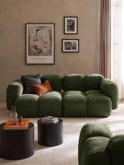 Modulo angolare in teddy-bouclé Tayla