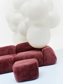 Modulo angolare in teddy-bouclé Wolke