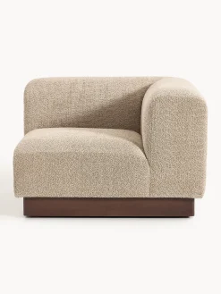 Modulo angolare in teddy bouclé Natalie