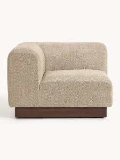 Modulo angolare in teddy bouclé Natalie