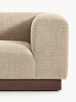 Modulo angolare in teddy bouclé Natalie