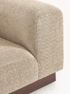 Modulo angolare in teddy bouclé Natalie