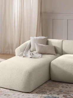 Modulo angolare in tessuto bouclé Sofia