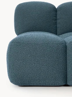 Modulo centrale in bouclé Tayla