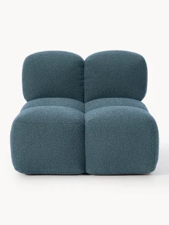 Modulo centrale in bouclé Tayla