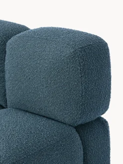 Modulo centrale in bouclé Tayla