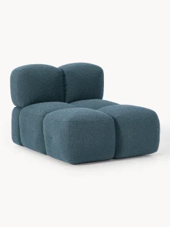 Modulo centrale in bouclé Tayla