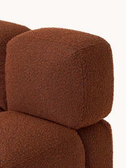 Modulo centrale in bouclé Tayla