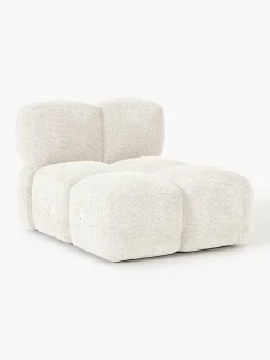 Modulo centrale in teddy-bouclé Tayla