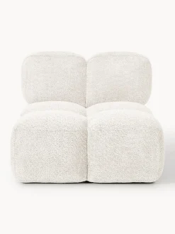 Modulo centrale in teddy-bouclé Tayla