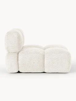 Modulo centrale in teddy-bouclé Tayla