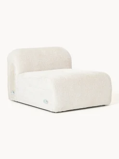 Modulo centrale in teddy-bouclé Wolke