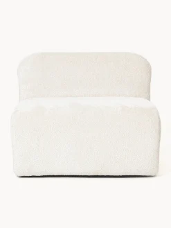 Modulo centrale in teddy-bouclé Wolke