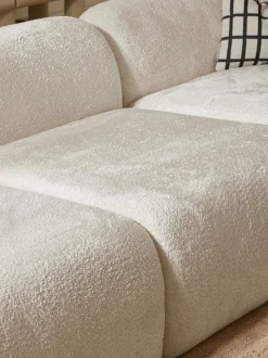 Modulo centrale in teddy-bouclé Wolke