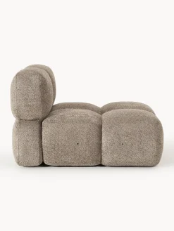 Modulo centrale in teddy-bouclé Tayla
