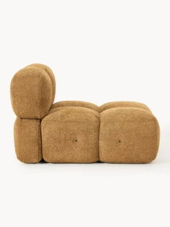 Modulo centrale in teddy-bouclé Tayla