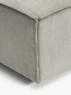 Modulo-Chaise lounge in velluto a coste Lennon