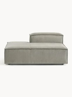 Modulo-Chaise lounge in velluto a coste Lennon