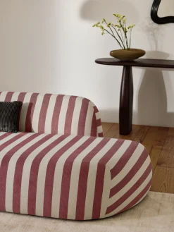 Modulo chaise longue a righe Wolke