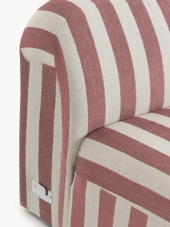 Modulo chaise longue a righe Wolke
