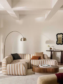 Modulo chaise longue a righe Wolke