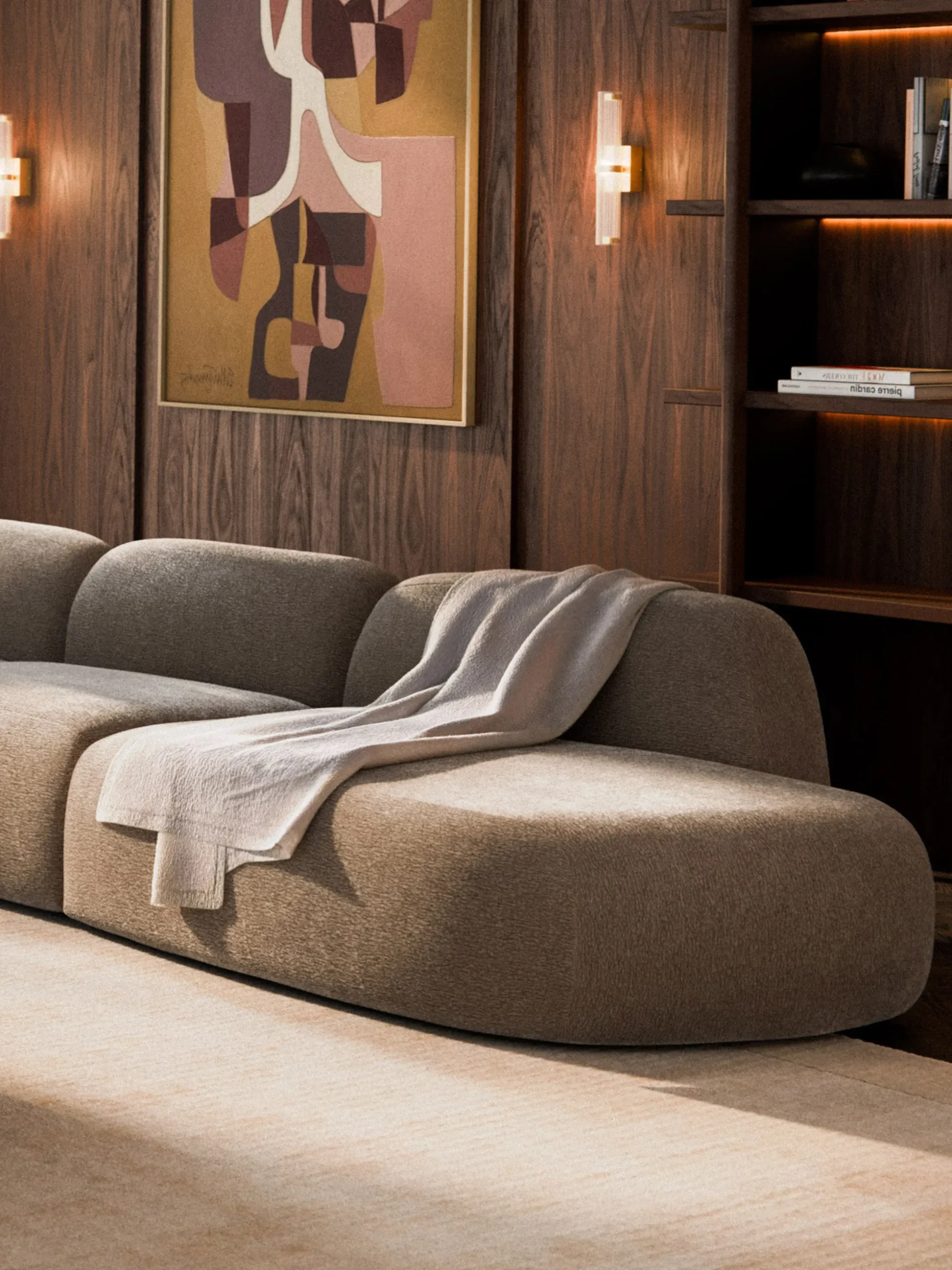 Modulo chaise longue Wolke