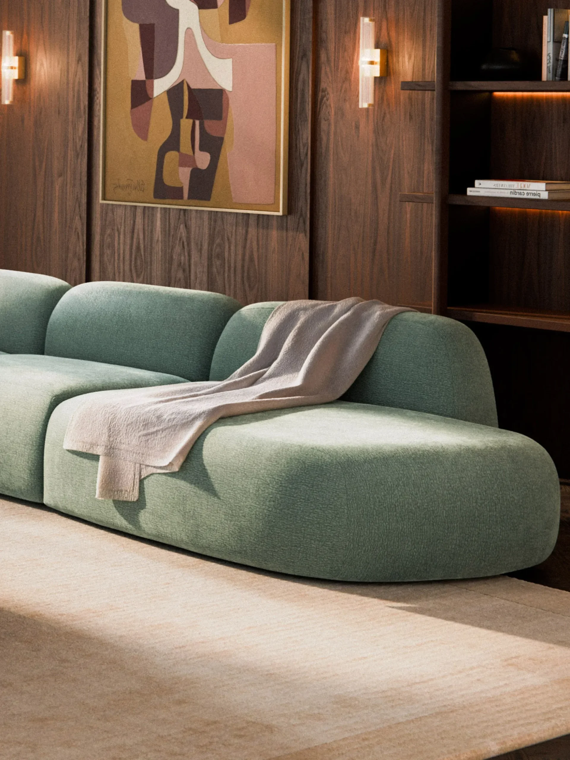 Modulo chaise longue Wolke