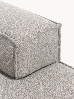 Modulo chaise lounge in bouclé Lennon