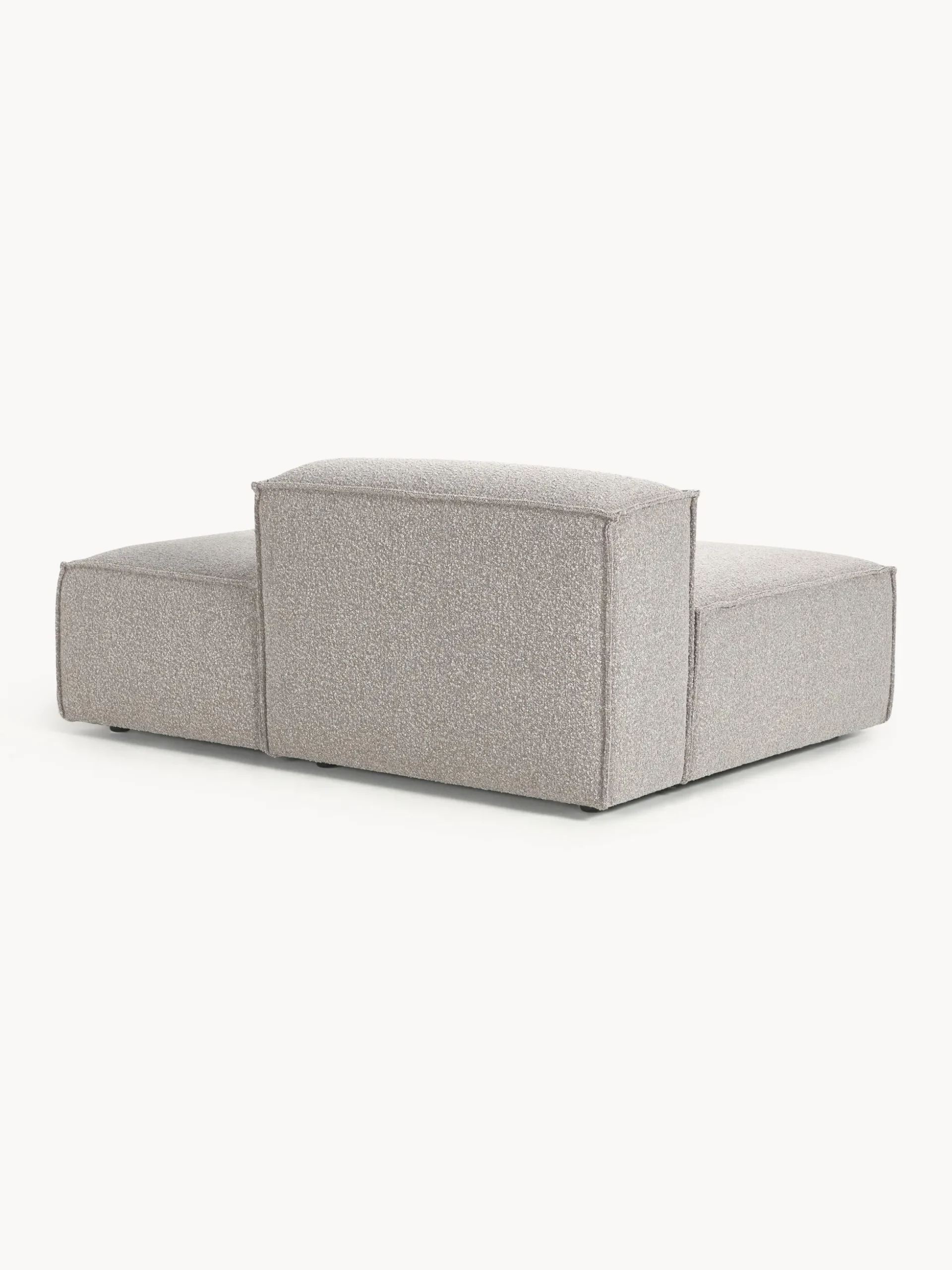 Modulo chaise lounge in bouclé Lennon