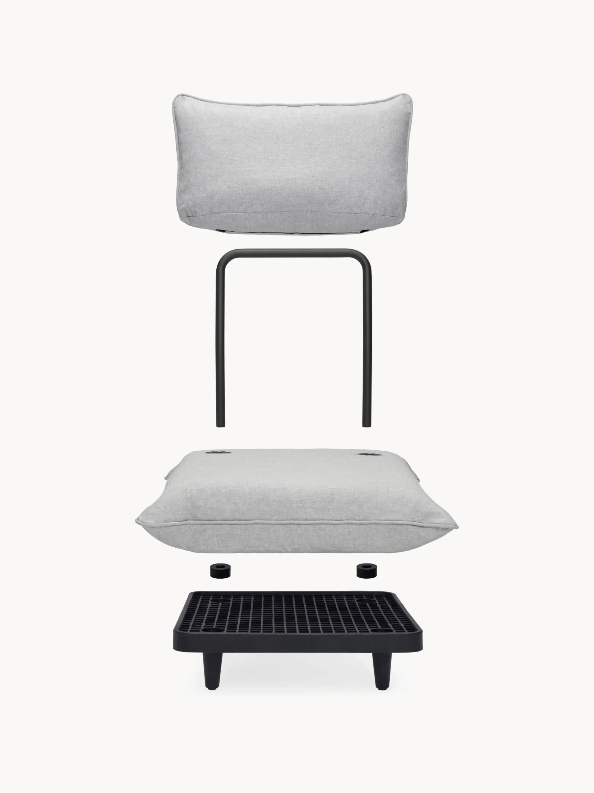 Modulo divano da giardino Paletti