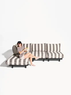 Modulo divano da giardino Paletti